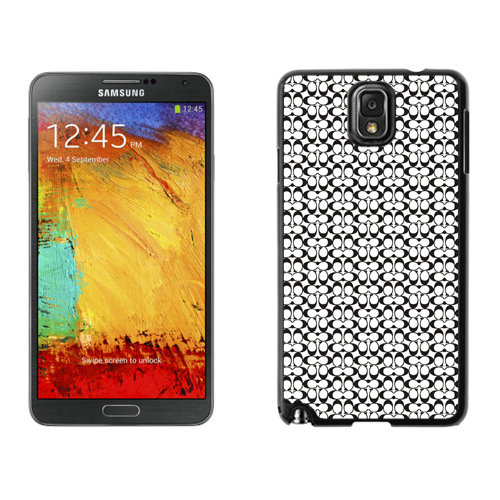 Coach In Confetti Signature Black Samsung Note 3 Cases DSK | Coach Outlet Canada